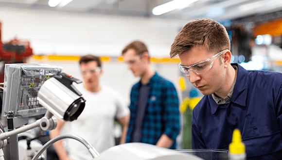 Установка машины