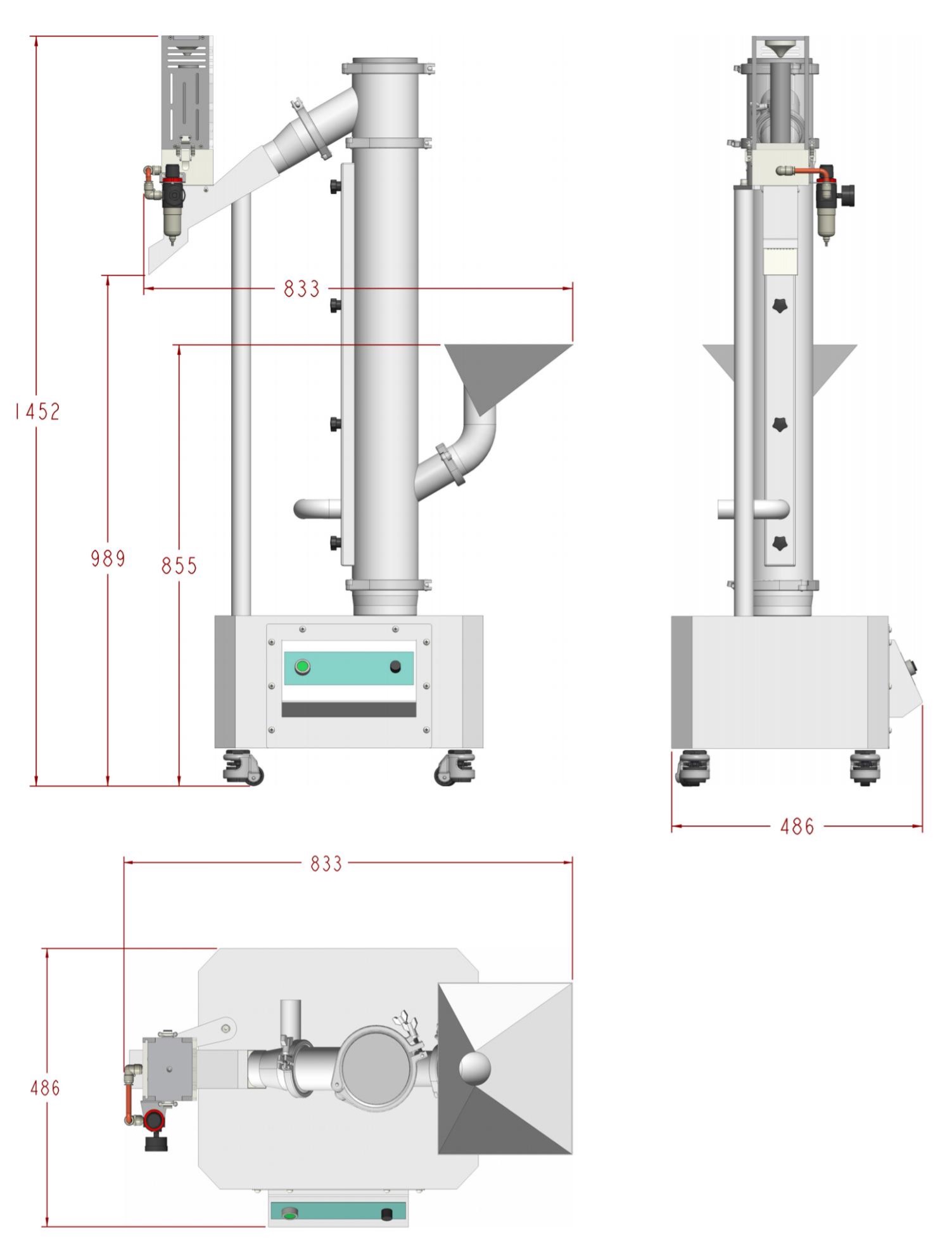 JFP-B Автоматическая вертикальная машина для полировки капсул таблеток